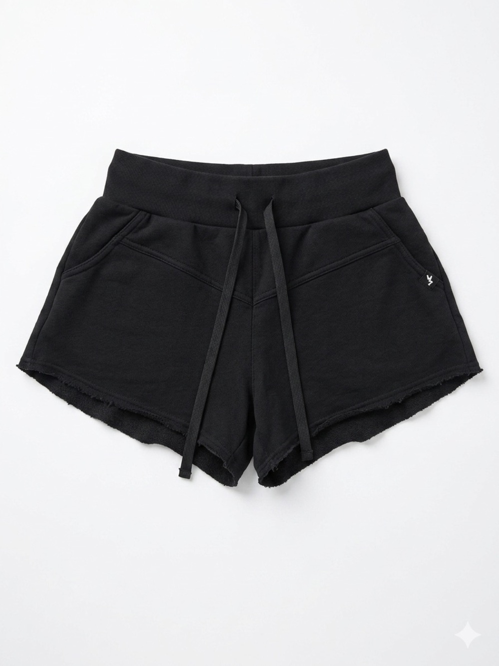 JoyLab Black High-Rise Drawstring Athletic Shorts